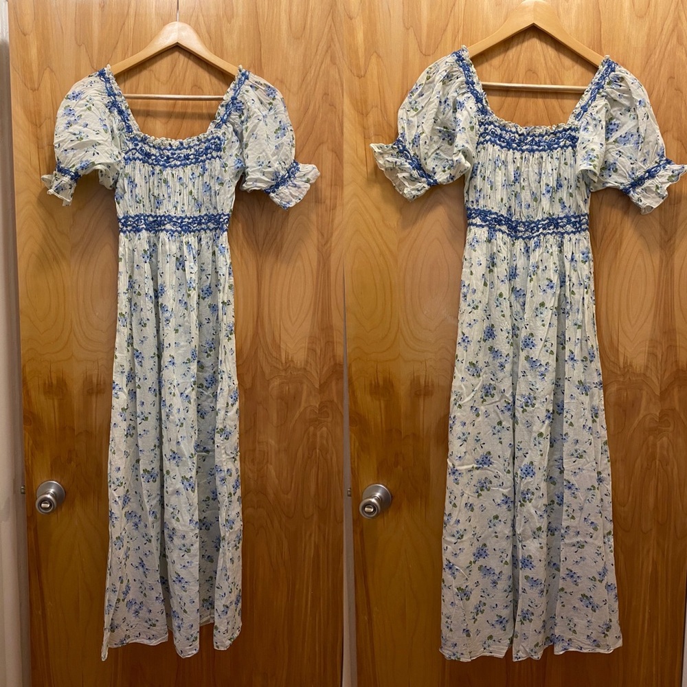 Doen Eclipse Floral Midi Dress